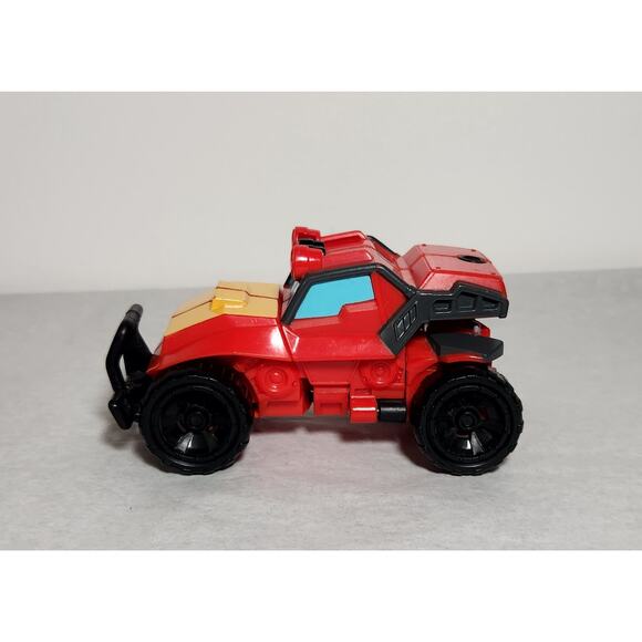 Playskool Transformers Rescue Bots Hot Shot Off Road Car Loose Pre-owned - Picture 4 of 7